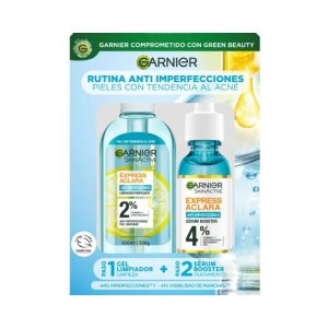Garnier Pack Serum Anti-acne + Gel limpiador