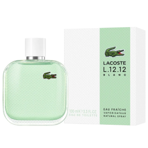 Lacoste L12-12-Blanc EAU FRAICHE 100ml Hombre