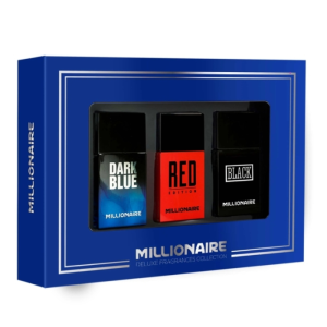 Millionaire Travel Collection Dark Blue 30ml+ Red Edition 30ml+ Black 30ml Estuche Hombre