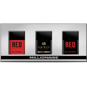 Millionaire Deluxe Collection Red Edition 30ml+Gold Deluxe 30ml+Red Intense 30ml Estcuhe Hombre