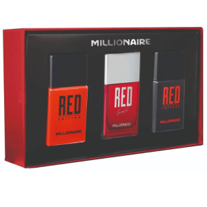 Millionaire Red Collection Red Edition+Red New Lust+Red Intense 30ml Edp Hombre