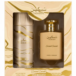 Paris Corner Taskeen Caramel Cascade Set 2PCS Mujer